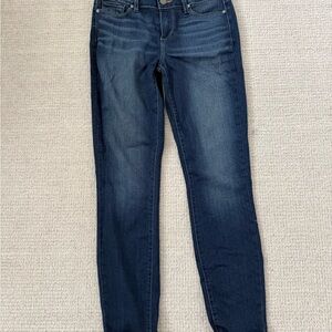 PAIGE Dark Blue Skinny Jeans Verdugo Ankle